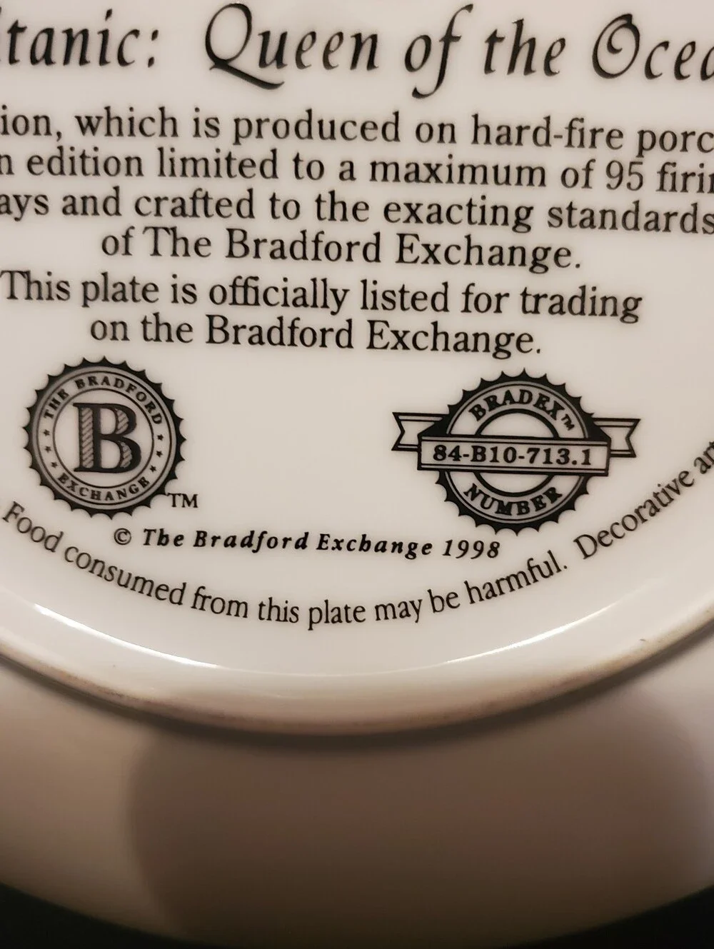 Bradford - Titanic Queen Of The Ocean - Maiden Voyage -